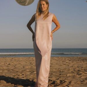 Daily Drills Pink Maxi Dress